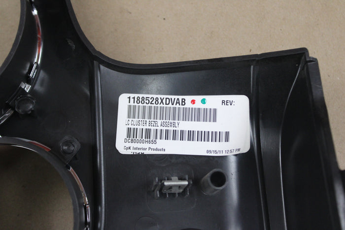 08-10 Dodge Challenger Speedometer Instrument Cluster Dash Bezel 1188528XDVAB