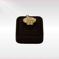18K GOLD FILLED/PLATED LA RING