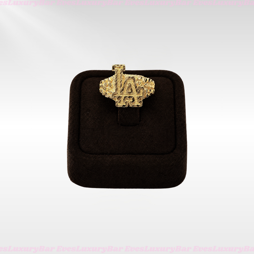 18K GOLD FILLED/PLATED LA RING
