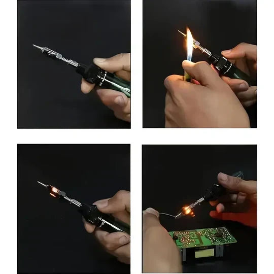 1pc, portable small gas soldering iron