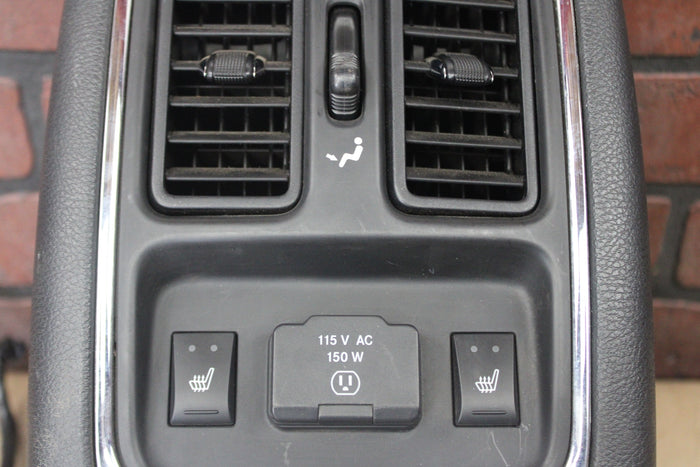 2012 JEEP GRAND CHEROKEE SRT OEM CENTER CONSOLE REAR PANEL COVER