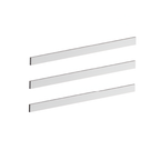 Oxworks 3 Rail Rural PVC Panel Kit - White - 2388mm Rails - - Image 4