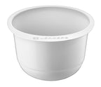 White mixing bowl accessory for 3X Boosting Modeling Mask - Collagen | Leaders, designed for skincare application and mask preparation.