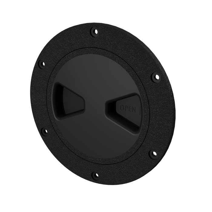 4-inch Round Access Port, Screw-off Inspection or Cable pass through cover
