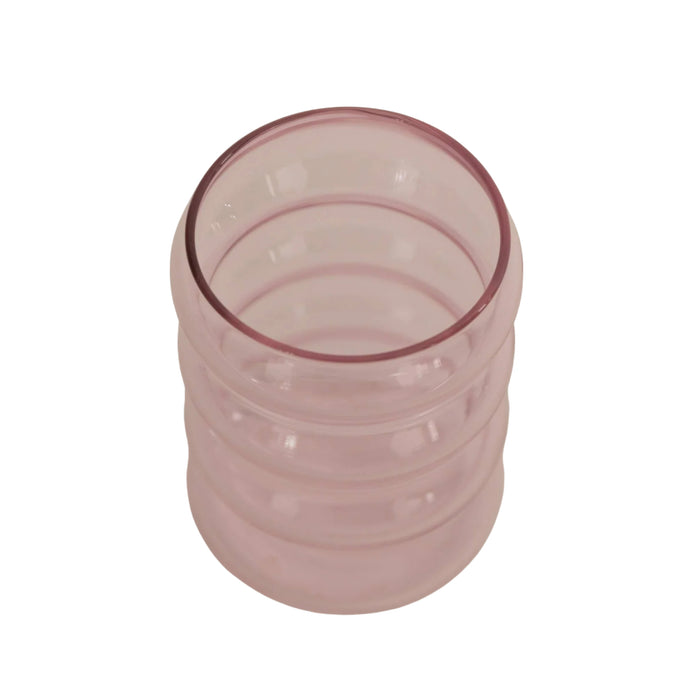 6oz Ripple Cup, Set of 4, Pink