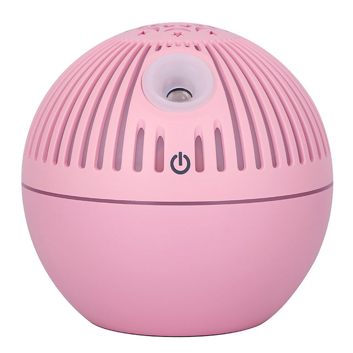 7 Color Light Hollow Wood Grain Aroma Diffuser Essential Oil