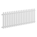Oxworks Colonial Picket Panel - Aluminium - 2035 x 900mm - Stonnington Speartop - Image 1