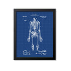 Anatomical Skeleton Print