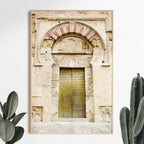 Andalusian Door Photographic Hahnemühle Print