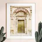 Andalusian Door Photographic Hahnemühle Print