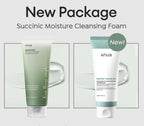 ANUA Heartleaf Succinic Moisture Cleansing Foam غسول البشرة المرطب من انوا