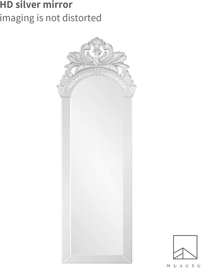 Arched Rectangle Venetian Mirror