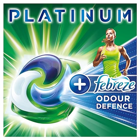 Ariel Platinum + Febreze All in 1 Pods, 100 Wash