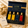 Aster Organics Him Collection Luxury Perfume Gift Box 4 x 20ml
