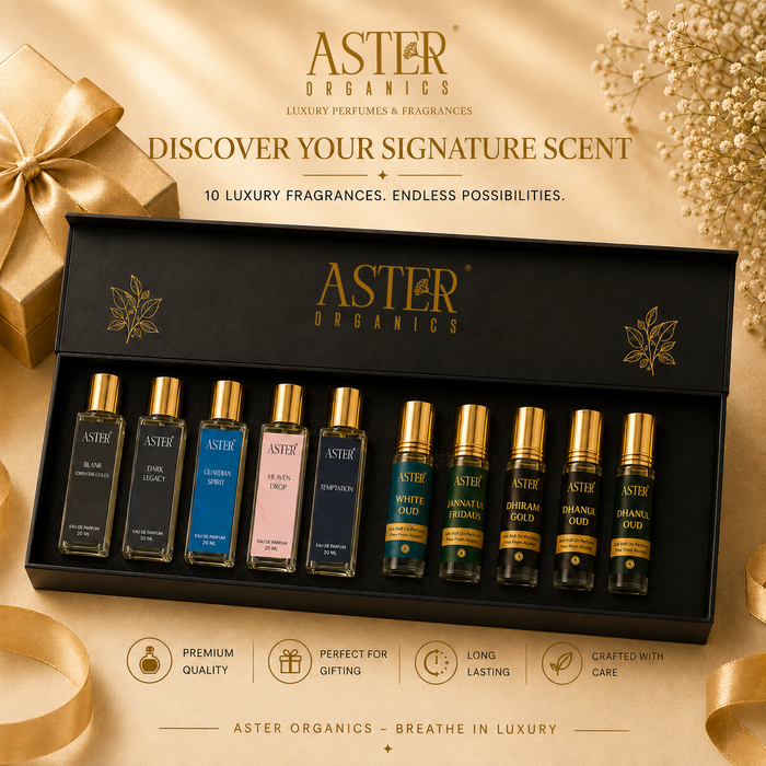 Aster Organics Luxury Collection Gift Box 4 x 20ml