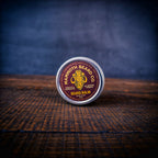 Mammoth Beard Co Tobacco & Rosewood beard balm tin, all natural beard balm for light hold, conditioning, and beard control