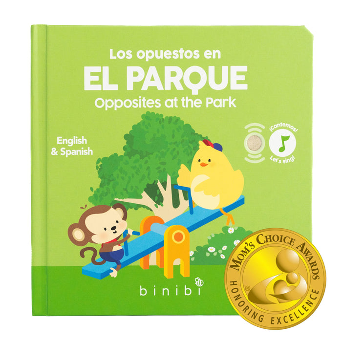 Bilingual Music Book About Opposites: Opuestos en el parque