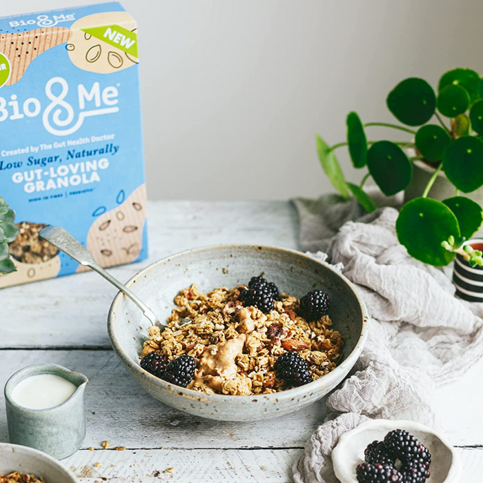 Bio&Me Low Sugar Natural Gut Loving Vegan Granola 360g
