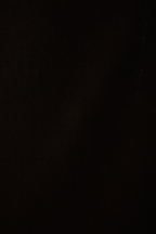 Black Square Neck Back Ties Slits Maxi Dress_7