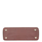 Women's Botanical Tapestry Chain Shoulder Bag with Leather Trim - Canada & USA-bottom image