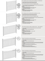 102mm x 102mm Full post 'No slot holes' - Semi Privacy, 2100mm Long, - Image 3