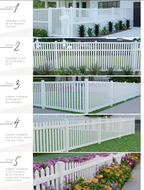 102mm x 102mm Full post 'No slot holes' - Semi Privacy, 2100mm Long, - Image 4