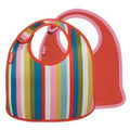 BUILT® 2-Piece Mess Mate Infant Bib Set Pink Stripes Cases Your Oil Tools