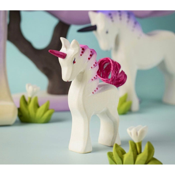 Bumbu | Wooden Baby Unicorn Pastel