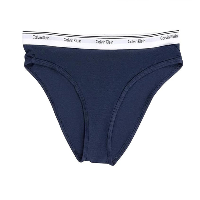 Calvin Klein Womens Bikini Cotton Modal Underwear Pack Of 4 ( Blue, Dark Grey, Navy, Grey) - Shoppers-kart.com