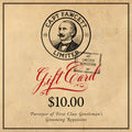 $10 Gift Card