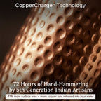 Certified Ayurveda® Pure Copper Water Bottles - V2 Hand-Hammered Edition [ Preorder ]