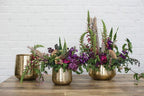 accent decor large brass tulum pot
