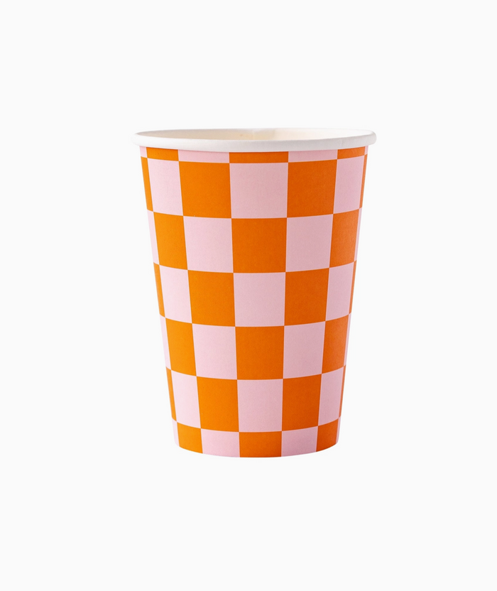 Checked Party Cup