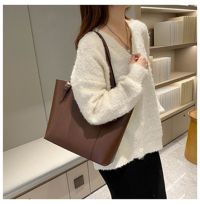 CL1321 - Retro Simple Fashion Tote Handbag