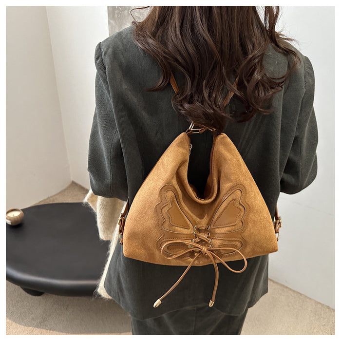 CL1405 - Butterfly Print Messenger Handbag