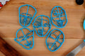 Classic Monster Cookie Cutters Set 2 - Invisible Man, Kong, Wolfman, Jekyl and Hyde, Nosferatu - Movie Monster Gift