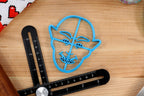 Classic Monster Cookie Cutters Set 2 - Invisible Man, Kong, Wolfman, Jekyl and Hyde, Nosferatu - Movie Monster Gift