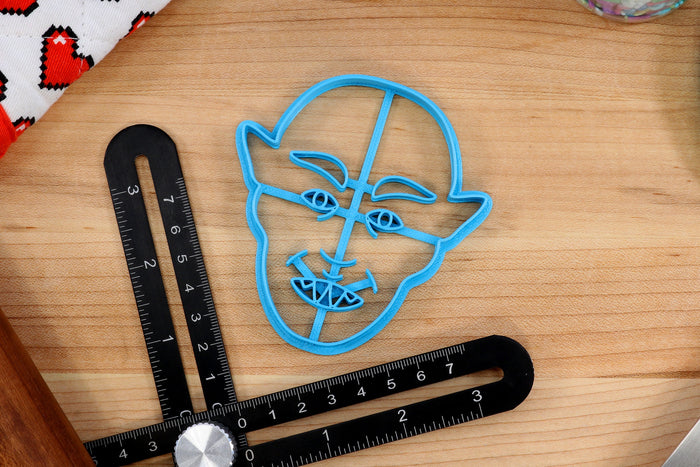 Classic Monster Cookie Cutters Set 2 - Invisible Man, Kong, Wolfman, Jekyl and Hyde, Nosferatu - Movie Monster Gift