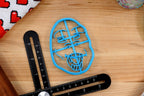 Classic Monster Cookie Cutters Set 2 - Invisible Man, Kong, Wolfman, Jekyl and Hyde, Nosferatu - Movie Monster Gift