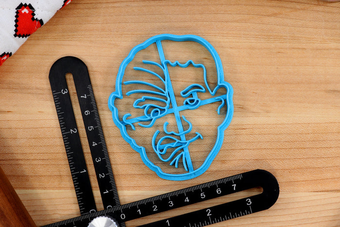 Classic Monster Cookie Cutters Set 2 - Invisible Man, Kong, Wolfman, Jekyl and Hyde, Nosferatu - Movie Monster Gift