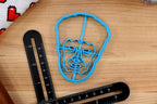 Classic Monster Cookie Cutters Set 2 - Invisible Man, Kong, Wolfman, Jekyl and Hyde, Nosferatu - Movie Monster Gift