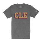 CLE College - Wine/Gold - Mens/Unisex Crew T-Shirt