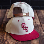 CLE Monogram Hat - Maroon