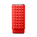 Colibri Quasar Red Triple Cigar Case - LC250T2