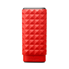 Colibri Quasar Red Triple Cigar Case - LC250T2