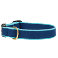 NAVY-AQUA-DOG-COLLAR