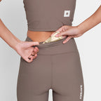 Saysky Combat+ Rib Short Tights 4'' Taupe 714 SW55002