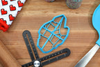 Crystal Astrology Cookie Cutters Set - Peridot Crystal, Amethyst Crystal - Gift For Crystal Lovers- Astrology Baking