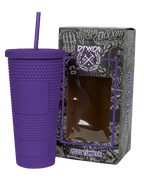 Dixxon Studded Matte Tumbler - Purple