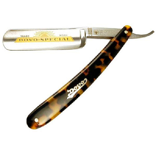 Dovo Special Straight Razor, Imitation Tortoiseshell Handle, 5/8"